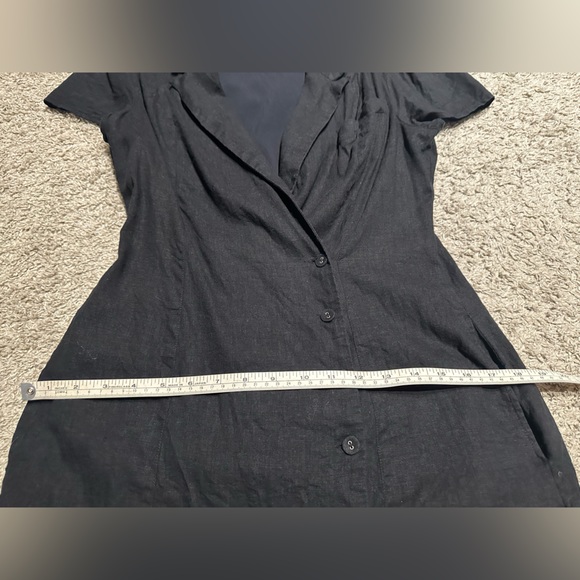 Urban outfitters button up linen blend dress - Picture 8 of 9